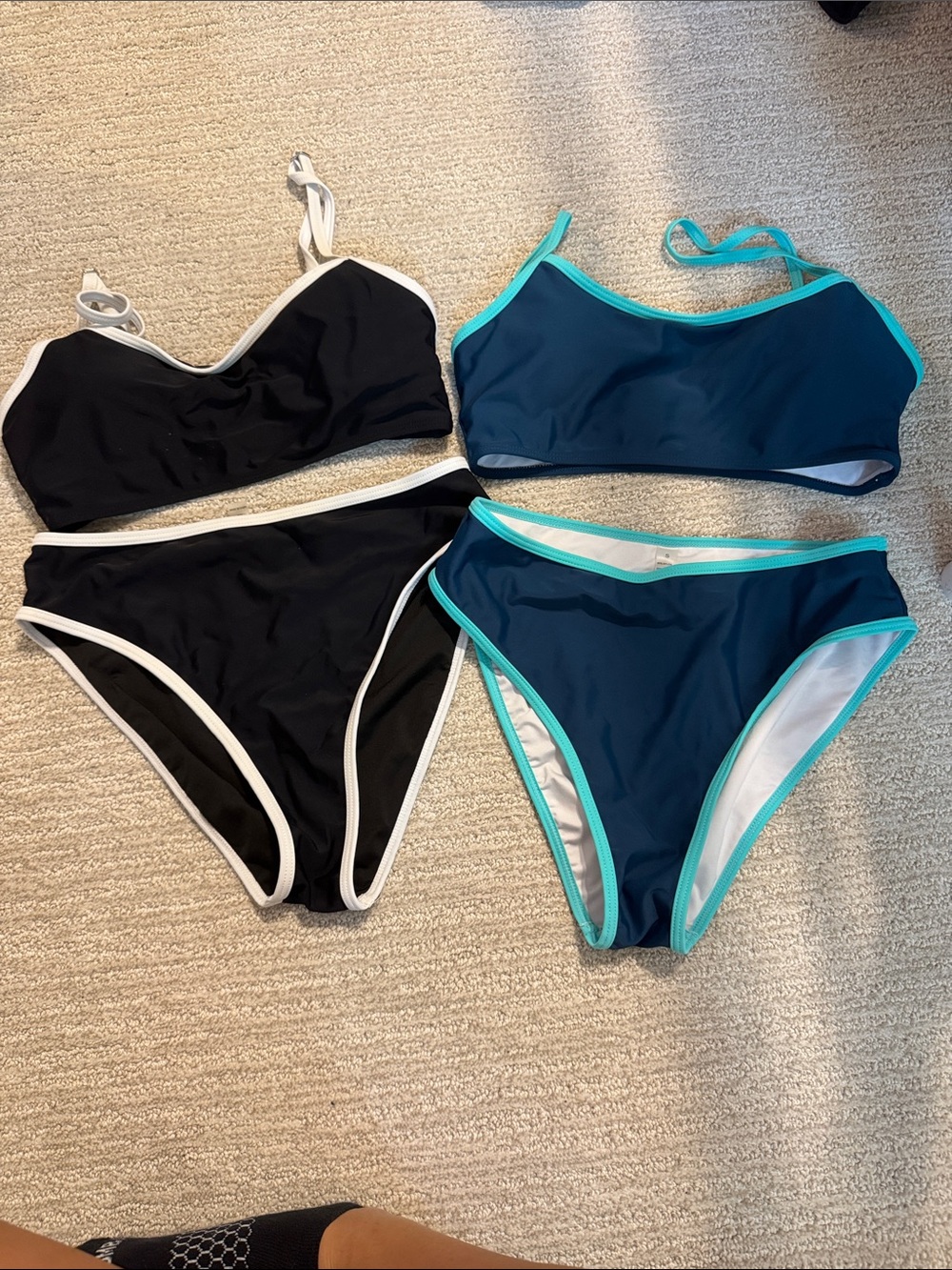 High waisted bikini